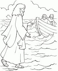Jesus Walking On Water Coloring Page Jesus Coloring Pages Jesus Walk On Water Miracles Of Jesus