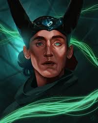 I'm so happy Loki is returning for What If season 3! Here is another lil  painting I did in this Marvel series I'm just doing for fun. . . . . #loki #
