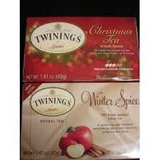 2 Boxes Of Twinings Tea Christmas Tea Twinings Tea Christmas Tea Twinings