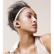 QCY T2C/T1S, TWS bezdrátová sluchátka, černá