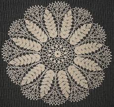 Lace Wheat Doily Free Crochet Pattern
