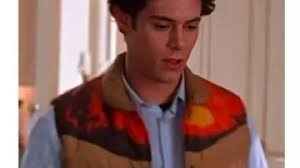 Buck Mason Seafarer Cotton Rib Cardigan worn by Noah Roklov (Adam Brody) as  seen in Nobody Wants This (S01E01)