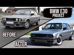 Bmw E30 Transformation In 10 Minutes Youtube