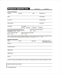 A job application allows an individual to enter their personal details to apply for employment. Free Employment Application Pdf Employment Application Job Application Form Job Application