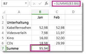 Sehen sie hier, wie sie ganz einfach in excel eine summe aus mehreren zellen bilden. Addieren Von Zahlen Mit Autosumme Office Support
