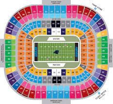 The 300 and 400 levels consist of entirely premium seating areas. Stadium Diagram Carolina Panthers Panthers Com