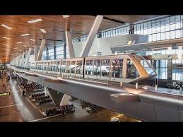 Stadt, wo der flughafen liegt: Doppelmayr Cable Car 190 Cls Hamad International Airport Shuttle Doha Qatar 2015 Youtube