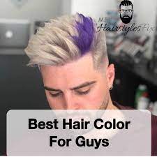 20 Best Hair Color For Guys In 2018 Men S Hairstyles Cool Hair Color Boys Colored Hair Dyed Hair Men