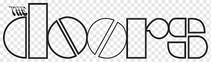 The logo of the rock band the doors. The Doors Logo Musician Love Her Madly Door Angle White Furniture Png Pngwing