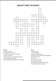 Maybe you would like to learn more about one of these? Batb Crossword 4 Beauty And The Beast Crime Family Crossword