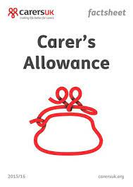 Calameo Carers Allowance