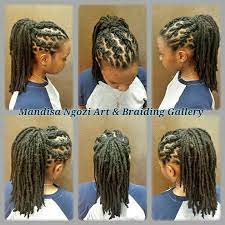 This should create a neat chignon updo ponytail hairstyle for her. Loc Cornrow Ponytail By Necijones Locs Hairstyles Dread Hairstyles Ponytail Styles