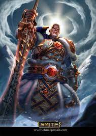 Smite Tyr Convention By Chrisbjors On Deviantart Tyr Dragon Age Rpg Thor Norse
