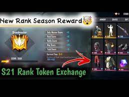 Please note redemption expiration date. Free Fire New Rank Season Reward Season 21 Rank Token Exchange Rewards S21 Heroic Rewards Youtube
