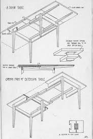 Plate Vi Extension Tables Draw Leaf Table Table Extension Woodworking Table