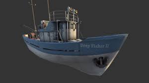 Fishing Boat 200th Model By Renafox 3d Model Fishing Boats Model