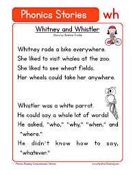 We did not find results for: Whitney And Whistler Wh Phonics Stories Reading Comprehension Worksheet Have Fun Teaching