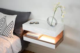 To create a contemporary bedroom oasis, think beyond the mattress and headboard. Modern Nightstand Floating Nightstand Floating Night Stand Etsy Modern Bedside Table Contemporary Nightstand Modern Nightstand