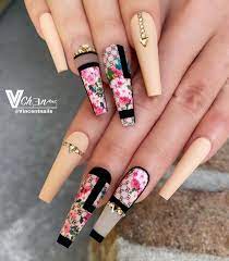 Vinchen Tran On Instagram Gucci Nails Luxury Nails Long Acrylic Nails