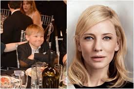 Roman Robert Upton and mother Cate Blanchett
