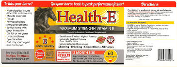 And horses with decreased vitamin e levels can be at risk for developing some neuromuscular conditions. Vitamin E For Horses Why This New Brand Is My Favourite