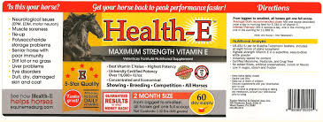 So even when your horses are in different stages of breeding or development and varying levels of performance, strategy® gx delivers complex, balanced. Vitamin E For Horses Why This New Brand Is My Favourite