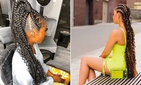 Asymmetrical braids styled in a perfect way with a small volume of strands and the high volume of the strand is a masterpiece braided hairstyle for men. 21 Bohemian Feed In Braids You Must See Stayglam