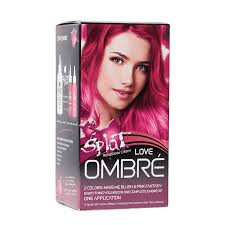 15 best purple hair colour ideas for women in 2020. Splat Ombre Complete Kit Ombre Love Pink Semi Permanent Hair Dye