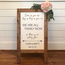 Come As You Are No Seating Plan Sign Wedding Sign