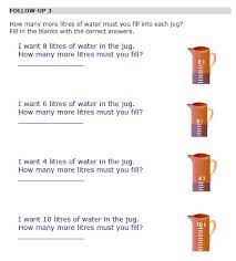 Leen Mathematic Lovers: Activity 1 : Measure and Compare Volumes of Liquid  Using Standard Units for High Achiever