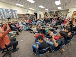 ECoSistema Students at Roosevelt STEAM are getting ready for  @lineagepercussion's Arts-in-Education Residency! Today, they kick off a  full week of exciting workshops, performances, and the highly-anticipated  Stories & Music (SAM I AM)