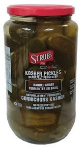 Pickles strubs baby dill $ 5.25. Strub S Strubs Barrell Dill Walmart Canada