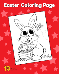 Printable cute easter bunny pictures. Traceable Free Printable Full Size Easter Bunny Coloring Pages All Round Hobby