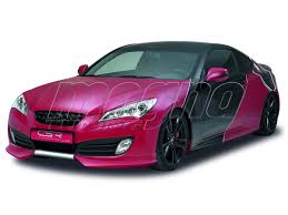 Rear fender flares +70 mm. Hyundai Genesis Coupe Newline Body Kit