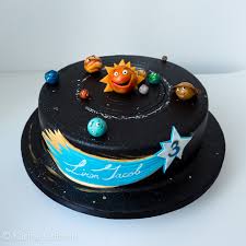 3rd Birthday Cake Images For 3 Year Old Boy Children S Birthday Cakes In 2020 Birthday Baking Planet Cake Solar System Cake