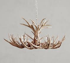 Deer antler chandelier/antler chandelier/white antler chandelier/home decor chandelier/resin antler. Faux Antler Chandelier Pottery Barn