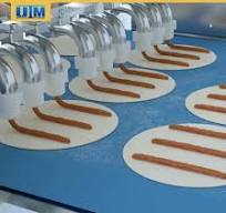 High Capacity Pizza Forming Production Line and Industrial ...
