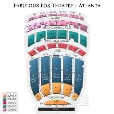 Fox Theatre Atlanta Seating Chart Date Night Theater