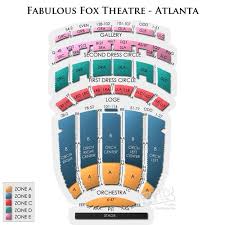 Fox Theatre Atlanta Seating Chart Date Night Theater