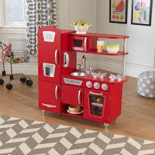 This kidkraft play kitchen is an amazing ornament for your house with its retro vibes coming from design and colors. Kidkraft Vintage Play Kitchen Set Reviews Wayfair Co Uk