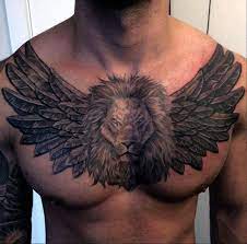 Top 73 Lion Chest Tattoo Ideas 2021 Inspiration Guide Lion Chest Tattoo Mens Lion Tattoo Tattoo Designs Men Chest