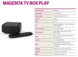 Servus leute,in diesem video stelle ich euch die neue magenta tv box der telekom vor.die vorteile und die nachteile im vergleich zum vorgängermodell dem. Magentatv Box Magentatv Box Play Wlan Fahige Receiver Mit Mesh Technologie Vorgestellt Magentatv App Nun Auch Auf Samsung Smart Tvs
