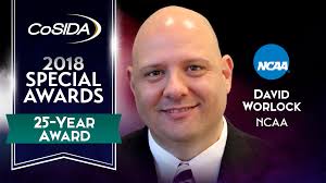 Special Awards Salute: David Worlock (NCAA), 25-Year Award