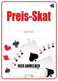 Use custom templates to tell the right story for your business. Plakat Skat Preisskat Pdf Vorlage Zum Ausdrucken