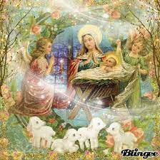 Silent Night Holy Night Christmas Art Vintage Christmas Art Holy Night