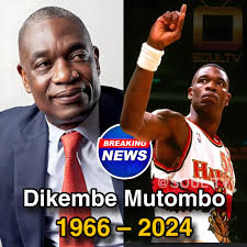 Dikembe Mutombo — one of the greatest shot blockers in NBA history — has  passed away at the age of 58 after a battle with brain cancer.