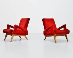 5.0 out of 5 stars. Pair Of Lounge Chairs France 1950 156600