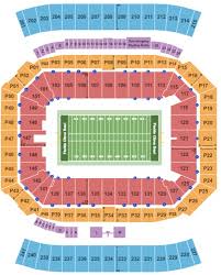 16 Inquisitive Seating Chart For Florida Citrus Bowl Stadium