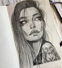 Isn T She Pretty Drawing Art Sketching With A Simple Pencil Applying Layers Again And Again Soo Much Fun Realistic Drawings Face Drawing Art Drawings