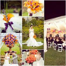 African Pearl Bridal Purple And Orange Wedding Theme Orange Wedding Themes Orange Purple Wedding Orange Wedding Colors